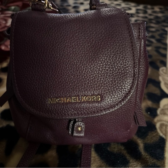 Michael Kors Espresso Leather Backpack main image 6